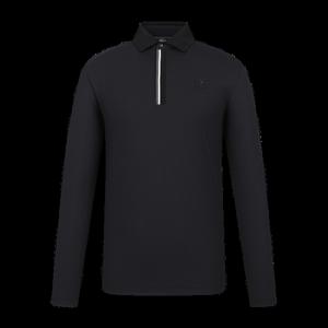 [팬텀]남성FG로고골지카라긴팔티셔츠   211D1TO302 BK_GJA