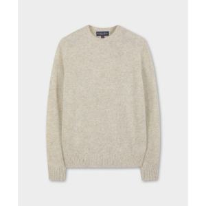 [브룩스브라더스] 브러쉬드 울 클래식 스웨터 (베이지) (BBWRMM4286ZEW)