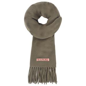 아크네 스튜디오 울 머플러 카키그린 CA0218 AB6