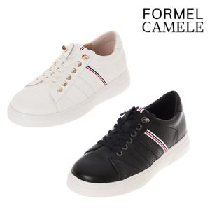 [포멜카멜레(슈즈)]소가죽 스트라이프 스니커즈 FKG5F1SW201