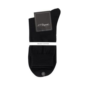 [에스티듀퐁(셔츠)]블랙 기본 솔리드 신사양말 SE4FMA171001SBK