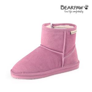 [베어파우(슈즈)]아동 DEMI KIDS 천연소가죽 겨울 방한 양털 부츠 (619013OD-K-EGR)