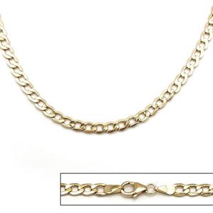 [GB] 이태리체인 커브 14K GOLD 목걸이 LNN24055G