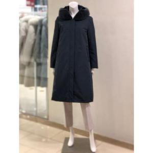 벨리시앙 세이브존01 밍크 트리 밍 후드 토끼털 안감 패딩(2color) HZ2413