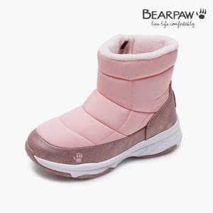 [베어파우(슈즈)]아동 LOIS 겨울 방한 패딩 부츠 (K165024QD-K-EGR)