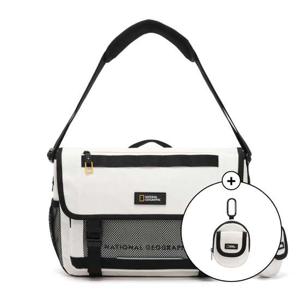내셔널지오그래픽 N255ACR530 데이즈 메신저백 IVORY