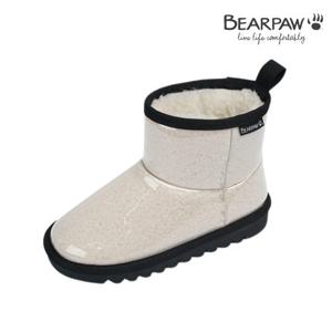 [베어파우(슈즈)]아동 JADE KIDS 천연양모피 겨울 방한 양털 부츠 (K2917321QD-K-EGR)