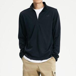 [뉴발란스]남성 테나시티 트레이닝 쿼터집업 블랙 AMT33130 NBNCD4S091-19