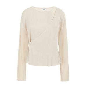 [에이비에프지]랩 스타일 골지 긴팔 니트 APY4ZW34J