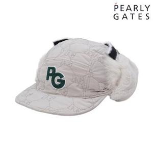 [파리게이츠] 여성 로고 패턴 트래퍼 햇 521C4CP675BG