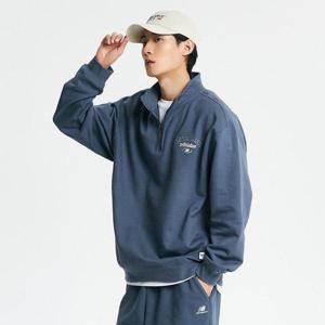[뉴발란스]공용 Athletics 기모 반집업 맨투맨 NBNCD41913-17