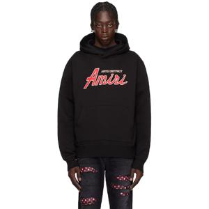 25 FW 아미리 남성 블랙 Amiri 시티 후드티 251886M202017