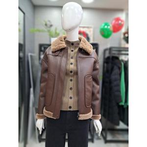 오프리미츠 세이브존04 하프 무스탕 코트 M24CT3C30