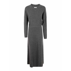 [BRUNELLO CUCINELLI] 라프리마 여성 맥시 캐시미어 롱 원피스 M12192A92C079 Grey /8