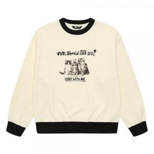 소이주니어 HC17 캣 프랜즈 맨투맨티 24w1462