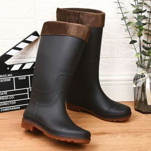 남성 기모 방한 부츠 장화 데일리 작업화 캐주얼