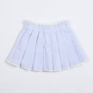 로엠걸즈 스트라이프 주름 스커트 RGWH25S4P