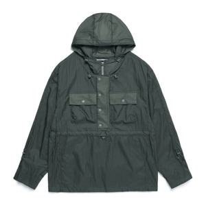 내셔널지오그래픽 N251UFT120 NRN 아웃포켓 셔링 후디 아노락 KHAKI