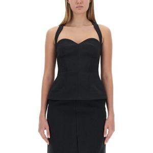 필로소피 홀터넥 페플럼 뷔스티에 탑 08047126 0516