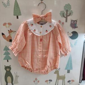 압소바 CB01 마샤체크우주복(헤어밴드) AZ122303