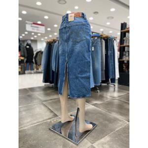 [리바이스] LEVIS 백 슬릿 데님스커트 001VH-0000