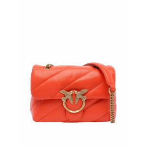 [PINKO] 라프리마 여성 크로스 바디 가방 미니 러브 백 퍼프 맥시 퀼트 100039A0F2B00Q 레드 /8