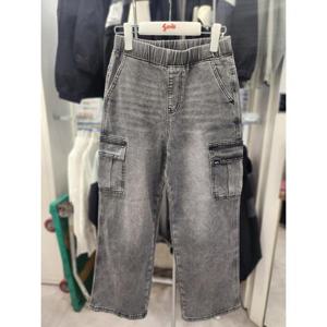 소이주니어 세이브존01 봄 아동 카고 스트레이트 밴딩 청바지 24f1207