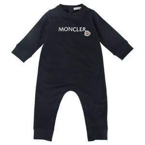 몽클레어 25SS 키즈 로고 점프수트 네이비 8L00002 899AR 778