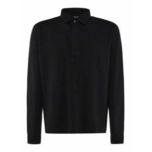 [ZEGNA] 라프리마 남성 폴로 롱 슬리브 셔츠 UE367A8E728K09 블랙 /8