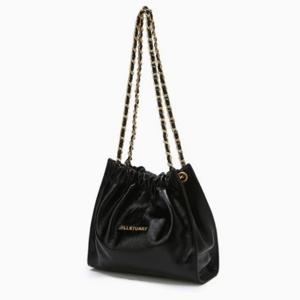 [질스튜어트] 코코체인 블랙 드로우스트링 체인 숄더백 S JABA4F143BK