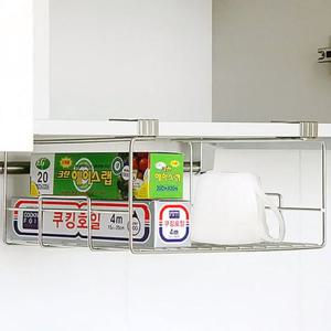 간편설치 씽크대상부 보조수납선반