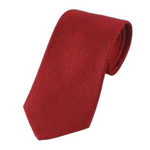 [에스티듀퐁(셔츠)]레드 원 포인트 삼색 큐빅 넥타이 TE5SM61KA002TRD