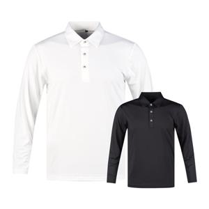 럭스골프 남성 퍼포먼스 텐션 카라 긴팔 티셔츠 NBE5S401