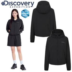 (디스커버리) 2025SS 여름 DWWJ92053BKS 프레시벤트 여성 하이브리드 크롭 바람막이