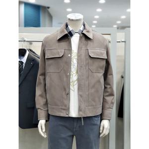 [파렌하이트]레더 트러커 점퍼 FKGDA9303 BE_DJ