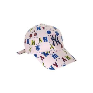 MLB 키즈 썸머 모노그램 볼캡 7ACPM022N-50PKL