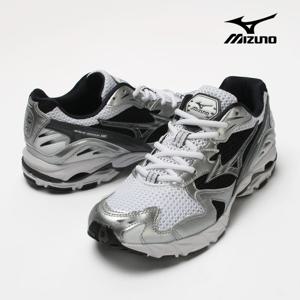 미즈노 운동화 웨이브 라이더 10 남성 런닝화 화이트 실버 D1GA210405