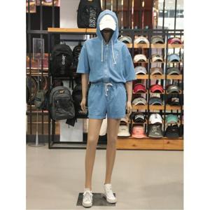 [지프]JEEP  여성 반팔 데님 점프수트 () JM2OPF712