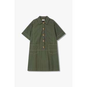 [톰보이]코튼스티치 포인트 원피스9175341983