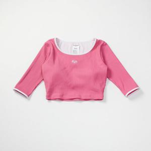 [빌라봉]록시 슬림 크롭 반팔 래쉬가드 (RF21RE079PNK)