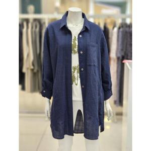 아르테 세이브존07 오버핏 롱 셔츠 DOBPWU820AE