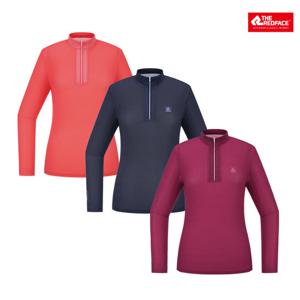 [레드페이스 본사] 아이스허니컴우먼짚티셔츠 REWFTSMBE052