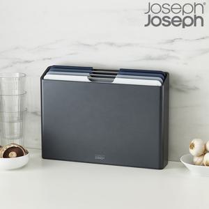 [조셉조셉]폴리오 양면도마 4종세트 Large 그라파이트