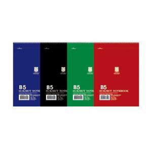 서브젝 절취스프링노트 B5 상철 D07 179x252 70매1권 절취스프링노트 B5 상철 D07 노트 수첩 문구 사무용품