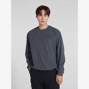 [디스커버리] 다크그레이 남성 우븐 맨투맨 DMMT37044-GRD