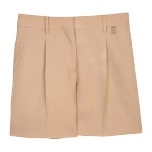 버버리 플리츠 베이지 테일러드 쇼츠 8054841 A8816