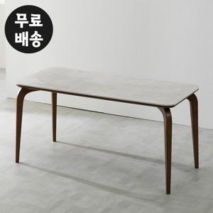 루젤 그레이 세라믹 4인 식탁 테이블 사각 상판(1400)