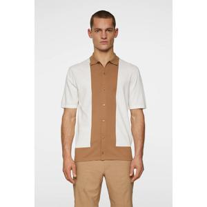 제이린드버그 SS25 남성 루이 골프 니트반팔 티셔츠셔츠 화이트 GMKW11849