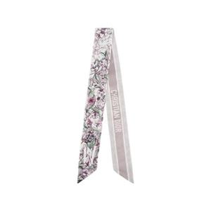 디올 ABC디올 W 웨이겔라 왁스 미차 스카프 아이보리 멀티컬러 실크 트윌 35ABC106W600-C418