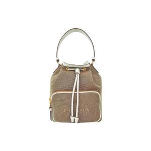 프라다 듀엣 숄더백 베이지 화이트 1BH038-UCW-F0YSE